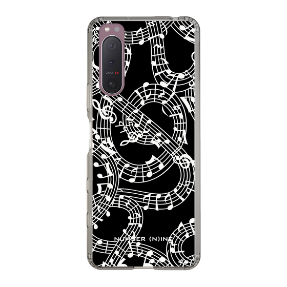 Slim Protection Case［ NUMBER (N)INE - All-Over Musical Notes Pattern ］