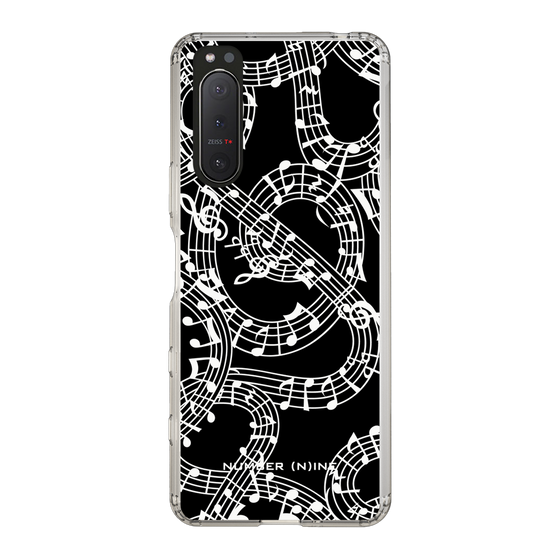 Slim Protection Case［ NUMBER (N)INE - All-Over Musical Notes Pattern ］