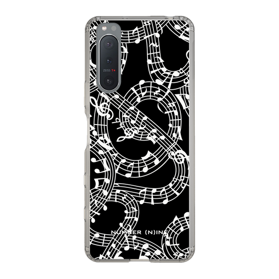 Slim Protection Case［ NUMBER (N)INE - All-Over Musical Notes Pattern ］