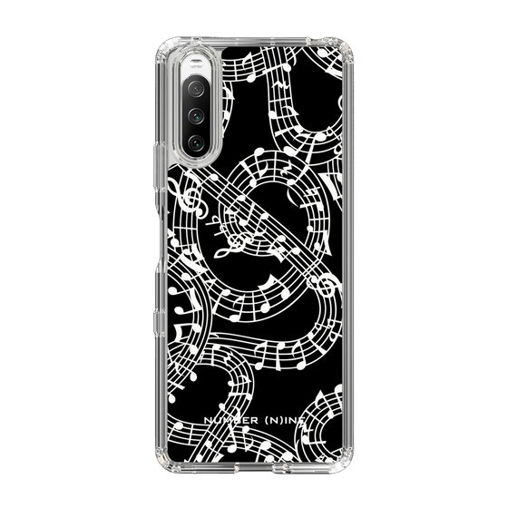 Slim Protection Case［ NUMBER (N)INE - All-Over Musical Notes Pattern ］