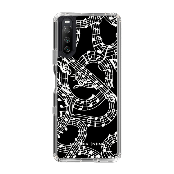 Slim Protection Case［ NUMBER (N)INE - All-Over Musical Notes Pattern ］