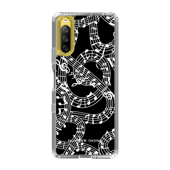 Slim Protection Case［ NUMBER (N)INE - All-Over Musical Notes Pattern ］
