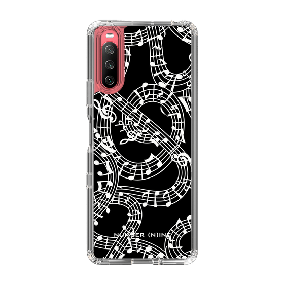 Slim Protection Case［ NUMBER (N)INE - All-Over Musical Notes Pattern ］