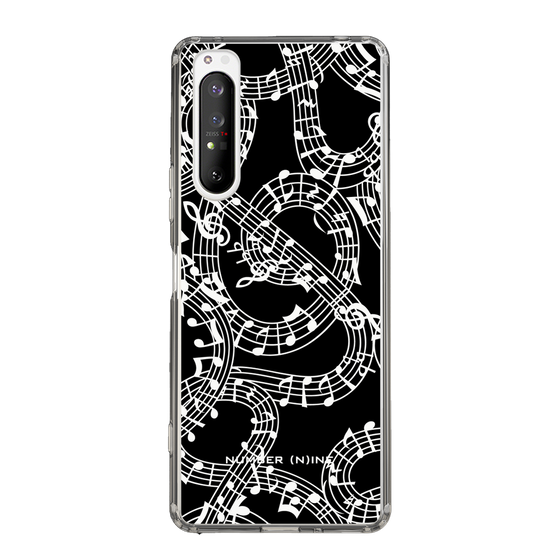Slim Protection Case［ NUMBER (N)INE - All-Over Musical Notes Pattern ］