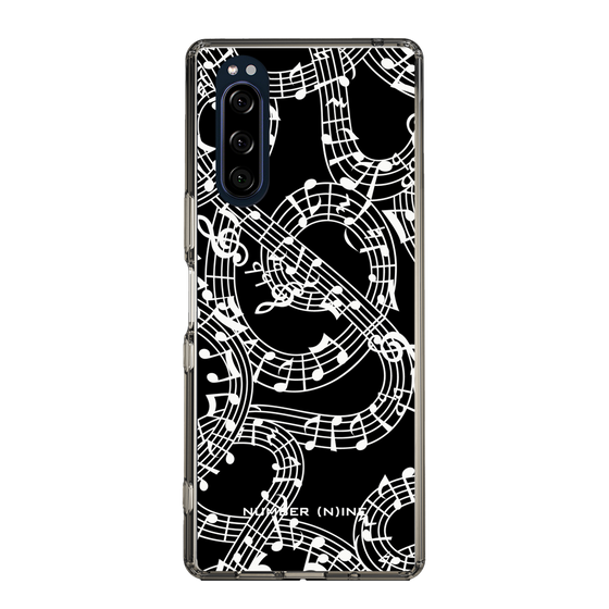 Slim Protection Case［ NUMBER (N)INE - All-Over Musical Notes Pattern ］