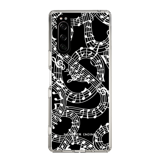 Slim Protection Case［ NUMBER (N)INE - All-Over Musical Notes Pattern ］