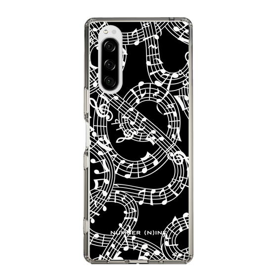Slim Protection Case［ NUMBER (N)INE - All-Over Musical Notes Pattern ］