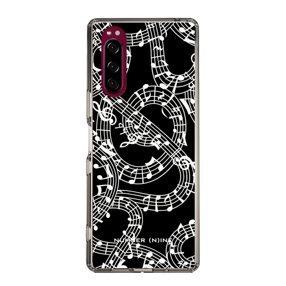 Slim Protection Case［ NUMBER (N)INE - All-Over Musical Notes Pattern ］