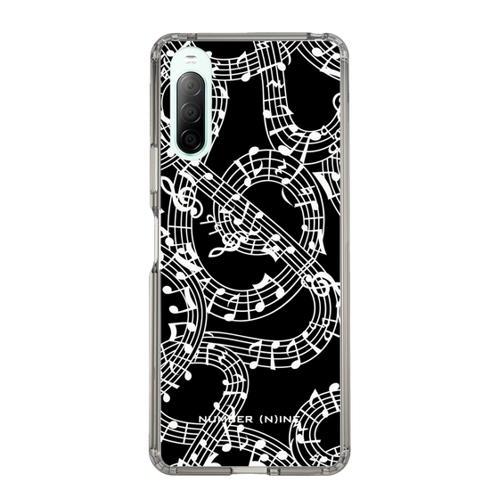 Slim Protection Case［ NUMBER (N)INE - All-Over Musical Notes Pattern ］