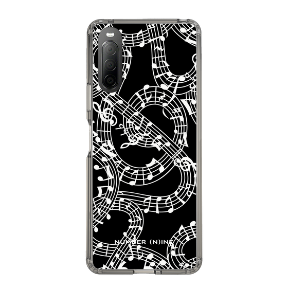 Slim Protection Case［ NUMBER (N)INE - All-Over Musical Notes Pattern ］