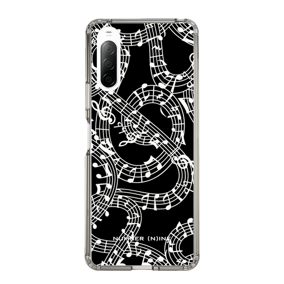 Slim Protection Case［ NUMBER (N)INE - All-Over Musical Notes Pattern ］