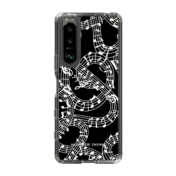 Slim Protection Case［ NUMBER (N)INE - All-Over Musical Notes Pattern ］