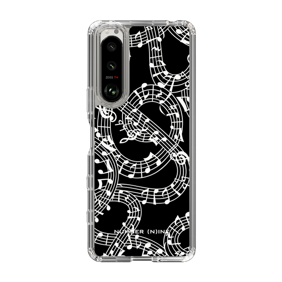 Slim Protection Case［ NUMBER (N)INE - All-Over Musical Notes Pattern ］