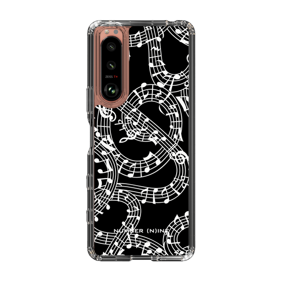 Slim Protection Case［ NUMBER (N)INE - All-Over Musical Notes Pattern ］