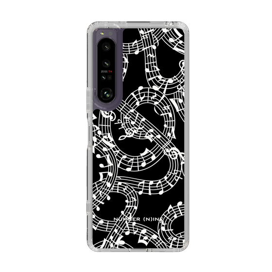 Slim Protection Case［ NUMBER (N)INE - All-Over Musical Notes Pattern ］