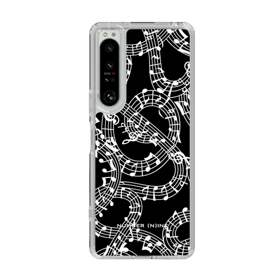 Slim Protection Case［ NUMBER (N)INE - All-Over Musical Notes Pattern ］