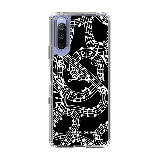 Slim Protection Case［ NUMBER (N)INE - All-Over Musical Notes Pattern ］