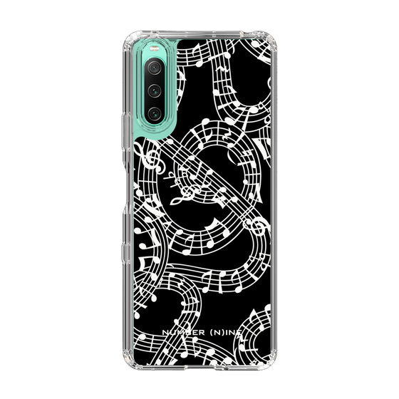 Slim Protection Case［ NUMBER (N)INE - All-Over Musical Notes Pattern ］