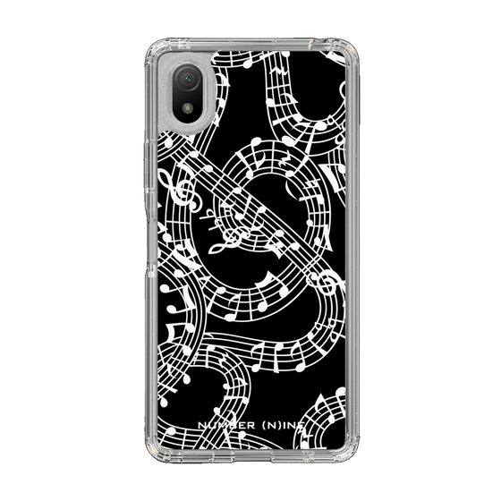 Slim Protection Case［ NUMBER (N)INE - All-Over Musical Notes Pattern ］