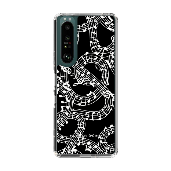Slim Protection Case［ NUMBER (N)INE - All-Over Musical Notes Pattern ］