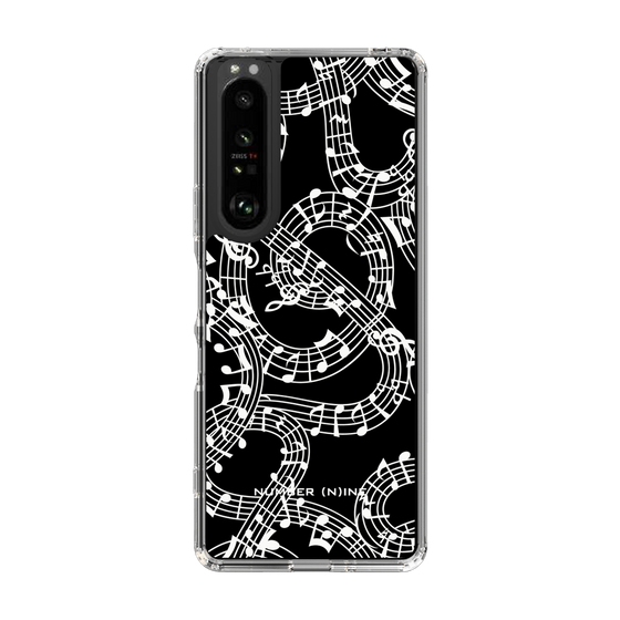 Slim Protection Case［ NUMBER (N)INE - All-Over Musical Notes Pattern ］