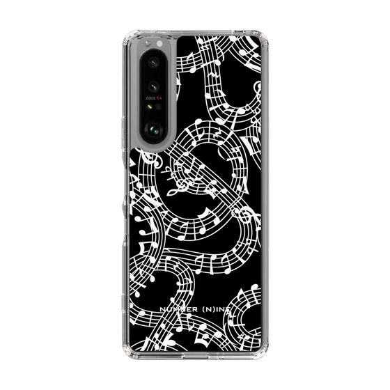 Slim Protection Case［ NUMBER (N)INE - All-Over Musical Notes Pattern ］