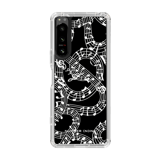 Slim Protection Case［ NUMBER (N)INE - All-Over Musical Notes Pattern ］