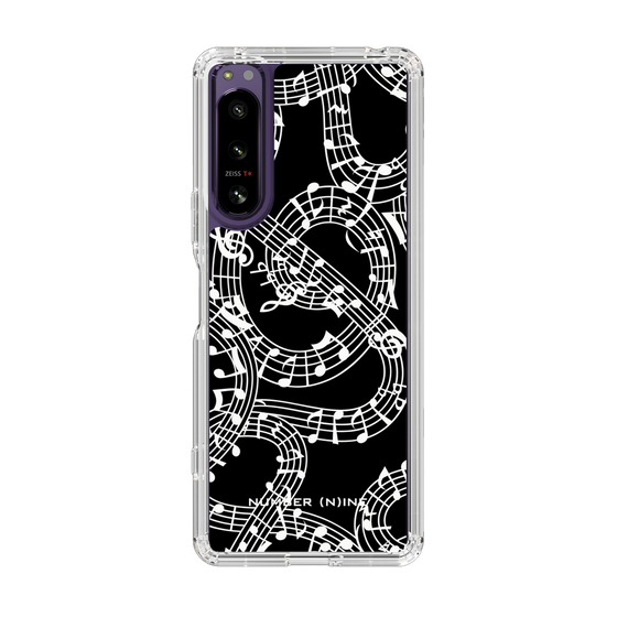 Slim Protection Case［ NUMBER (N)INE - All-Over Musical Notes Pattern ］