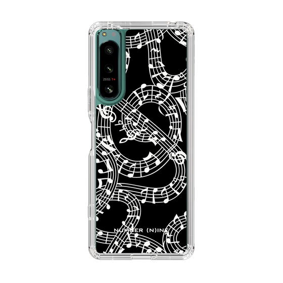 Slim Protection Case［ NUMBER (N)INE - All-Over Musical Notes Pattern ］