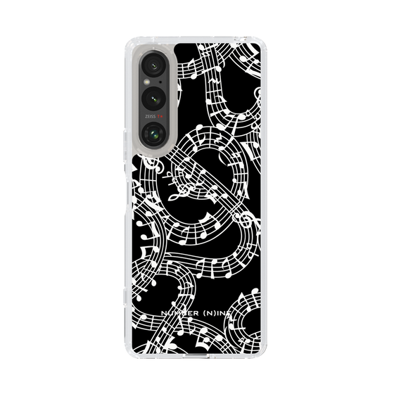 Slim Protection Case［ NUMBER (N)INE - All-Over Musical Notes Pattern ］