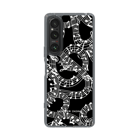 Slim Protection Case［ NUMBER (N)INE - All-Over Musical Notes Pattern ］