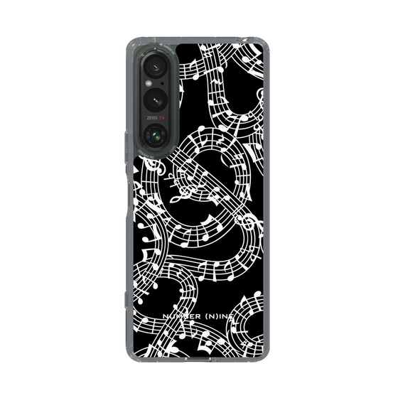 Slim Protection Case［ NUMBER (N)INE - All-Over Musical Notes Pattern ］