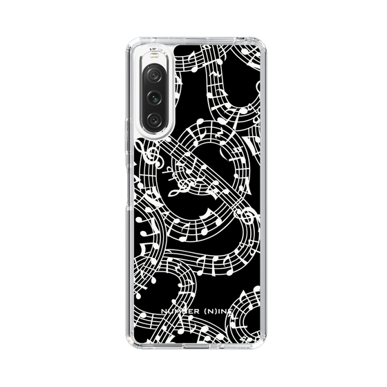 Slim Protection Case［ NUMBER (N)INE - All-Over Musical Notes Pattern ］