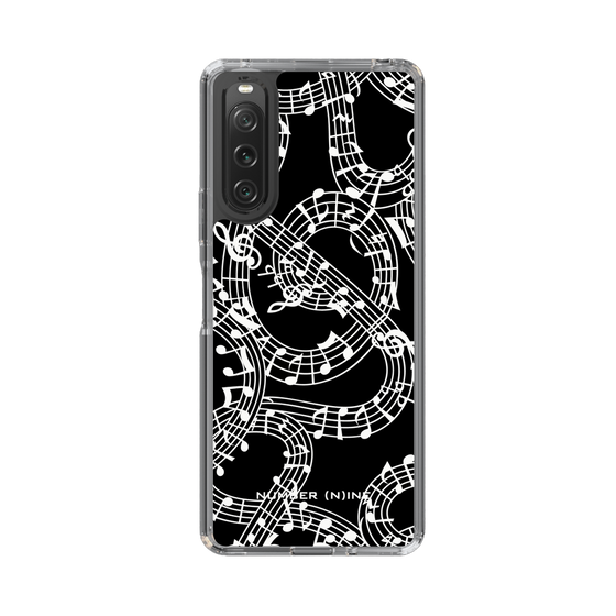 Slim Protection Case［ NUMBER (N)INE - All-Over Musical Notes Pattern ］