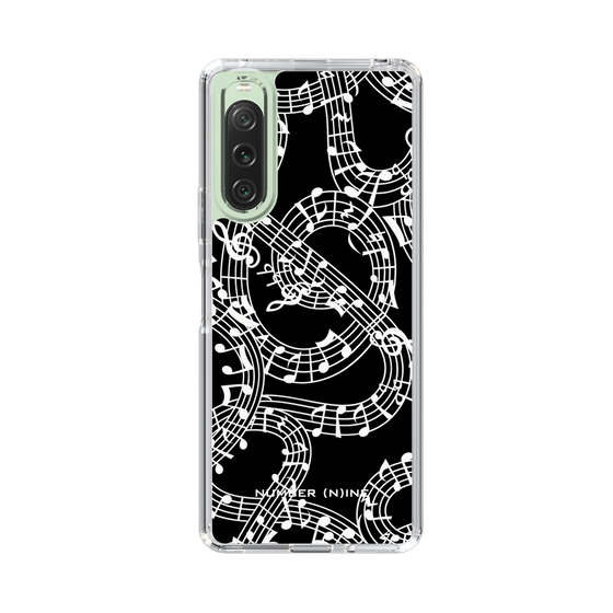 Slim Protection Case［ NUMBER (N)INE - All-Over Musical Notes Pattern ］