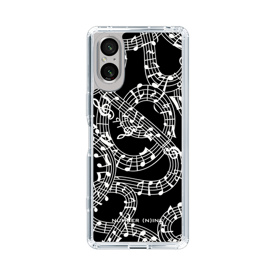 Slim Protection Case［ NUMBER (N)INE - All-Over Musical Notes Pattern ］