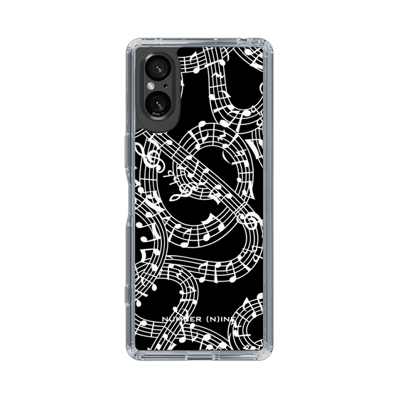 Slim Protection Case［ NUMBER (N)INE - All-Over Musical Notes Pattern ］