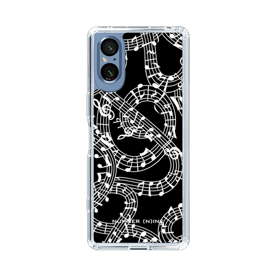 Slim Protection Case［ NUMBER (N)INE - All-Over Musical Notes Pattern ］