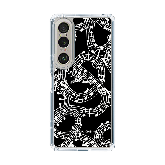 Slim Protection Case［ NUMBER (N)INE - All-Over Musical Notes Pattern ］