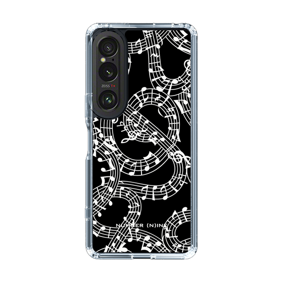 Slim Protection Case［ NUMBER (N)INE - All-Over Musical Notes Pattern ］
