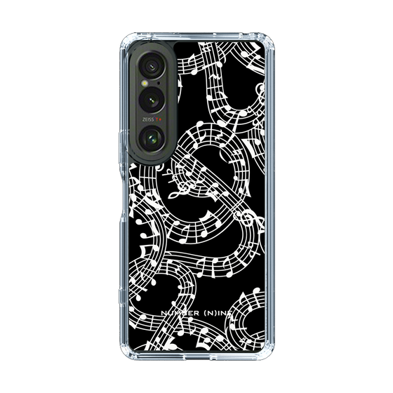 Slim Protection Case［ NUMBER (N)INE - All-Over Musical Notes Pattern ］
