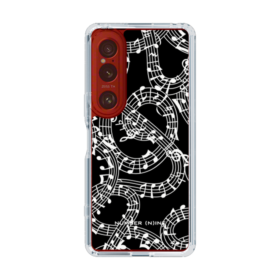 Slim Protection Case［ NUMBER (N)INE - All-Over Musical Notes Pattern ］
