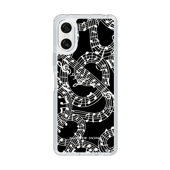 Slim Protection Case［ NUMBER (N)INE - All-Over Musical Notes Pattern ］