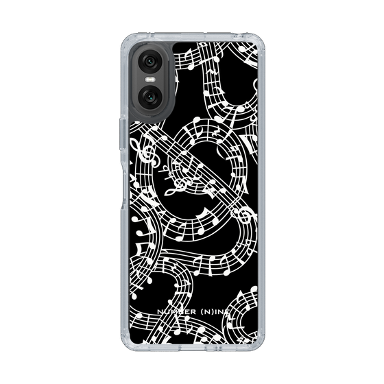 Slim Protection Case［ NUMBER (N)INE - All-Over Musical Notes Pattern ］