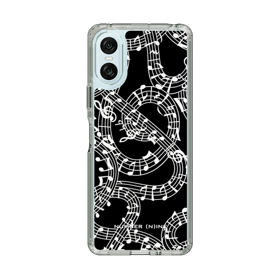 Slim Protection Case［ NUMBER (N)INE - All-Over Musical Notes Pattern ］