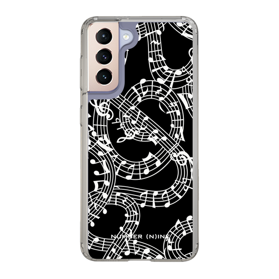 Slim Protection Case［ NUMBER (N)INE - All-Over Musical Notes Pattern ］