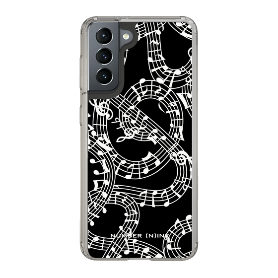 Slim Protection Case［ NUMBER (N)INE - All-Over Musical Notes Pattern ］