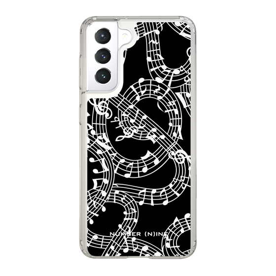 Slim Protection Case［ NUMBER (N)INE - All-Over Musical Notes Pattern ］
