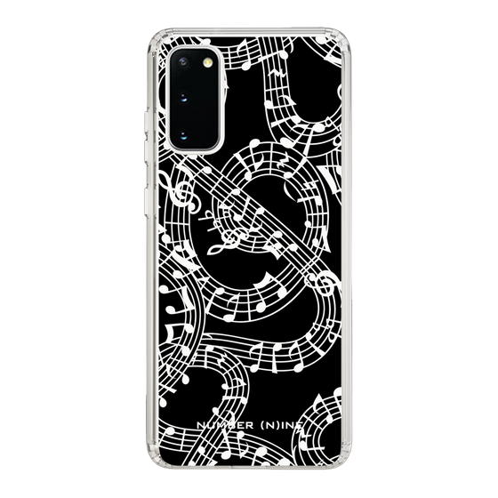 Slim Protection Case［ NUMBER (N)INE - All-Over Musical Notes Pattern ］