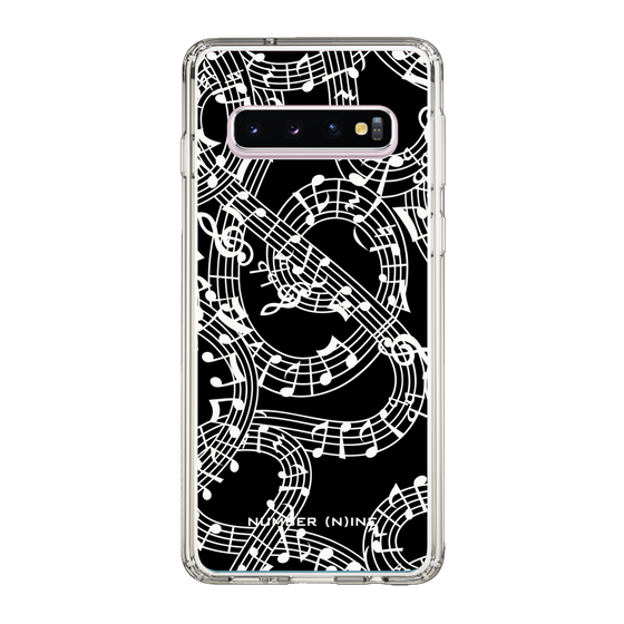 Slim Protection Case［ NUMBER (N)INE - All-Over Musical Notes Pattern ］